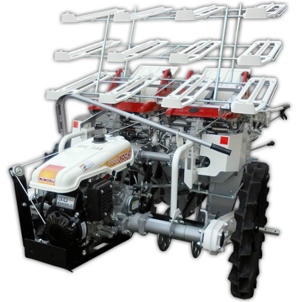 MINORU日本進口步行式4行白洋蔥移栽機OPKR40