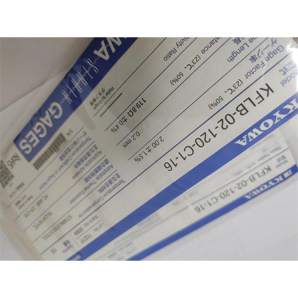 日本原裝進口KYOWA應變片KFGS-1-350-D17-23 L15C2S