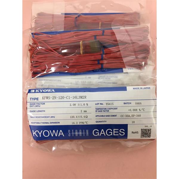 日本原裝進口KYOWA應變片KFGS-2-60-C1-23 R3M3