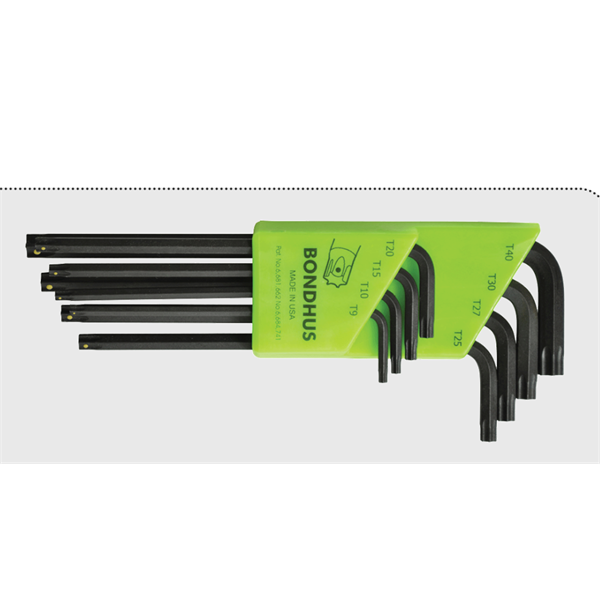 美國Bondhus波頓 短公制 六角 L 型扳手 單個	22706