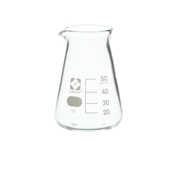 日本SIBATA柴田科學 標準刻度錐形杯010050-200A