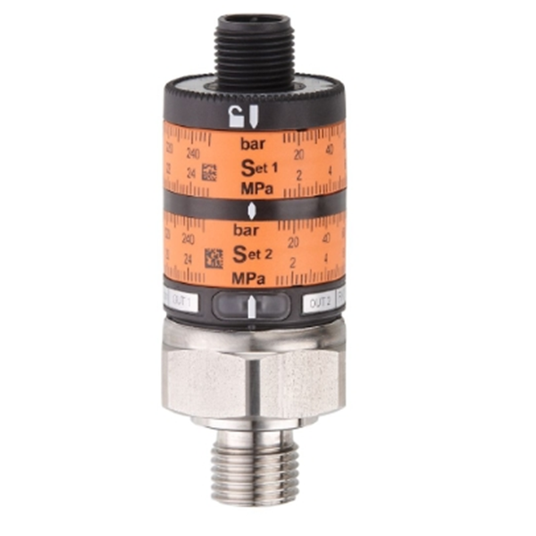 德國IFM易福門帶直觀開關(guān)點(diǎn)設(shè)定的壓力傳感器PK7531 PK-250-SFG14-QSPKG/US/ /W