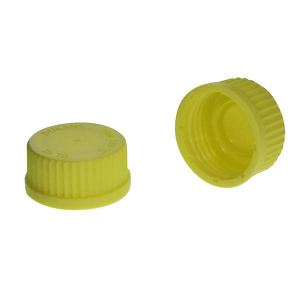 日本SIBATA柴田科學螺口瓶螺口瓶 GL-45 黃色瓶蓋	017200-4511A