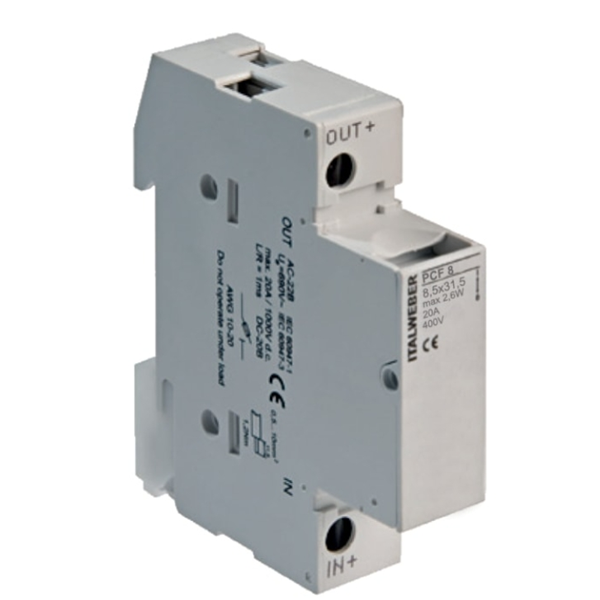 意大利ITALWEBER DCH 保險絲座 2P DCH 51